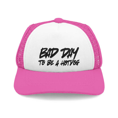 “Bad Day to Be a Hotdog” Matching Dog Foam Cap