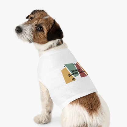 Pet Tank Top — Retro 'Snack Bandicoot' Graphic Dog/Cat Tee