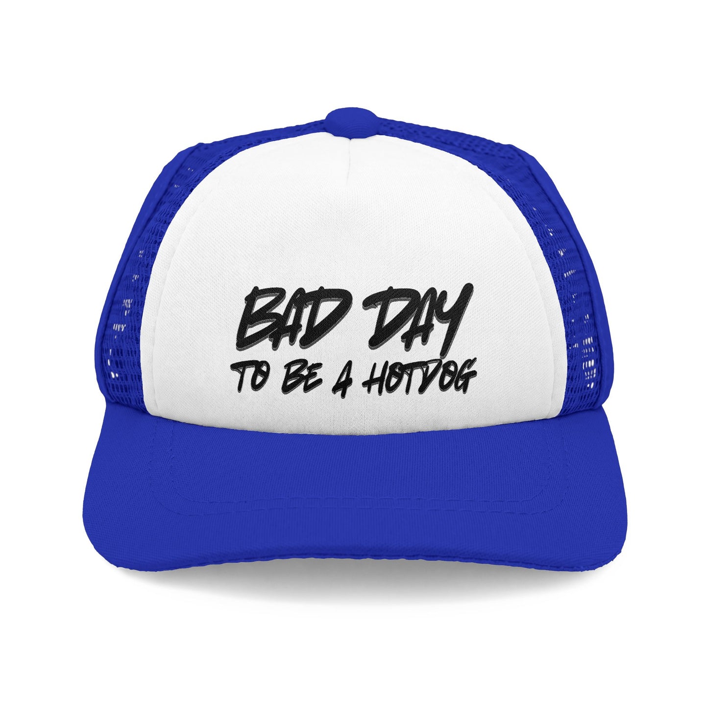 “Bad Day to Be a Hotdog” Matching Dog Foam Cap