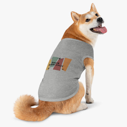 Pet Tank Top — Retro 'Snack Bandicoot' Graphic Dog/Cat Tee