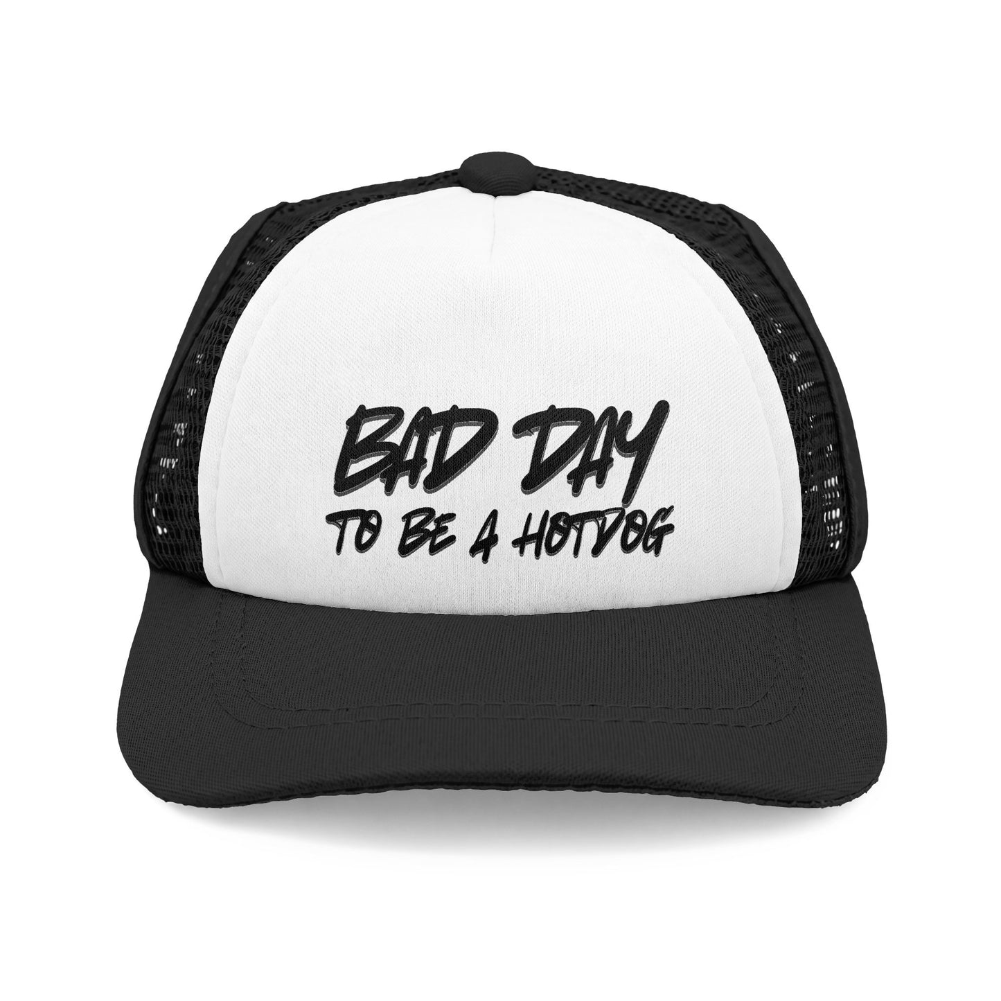 “Bad Day to Be a Hotdog” Matching Dog Foam Cap