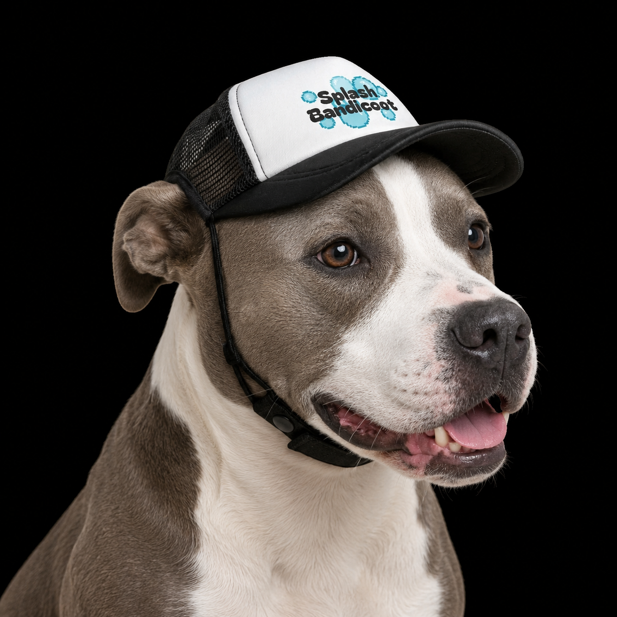 Splash Bandicoot Dog Foam Trucker Hat